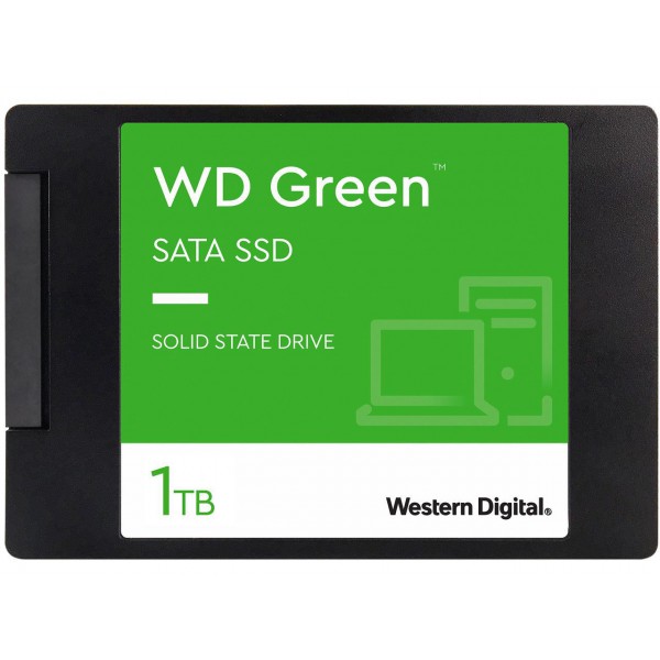 Disco Sólido SSD Western Digital Green 1 TB 2,5 Pulg. Serial Ata SATA III