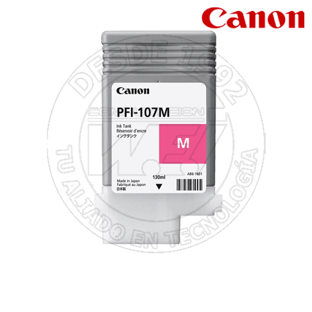 Cartucho de Tinta Canon  Pfi-107M Color Magenta (6707B001)