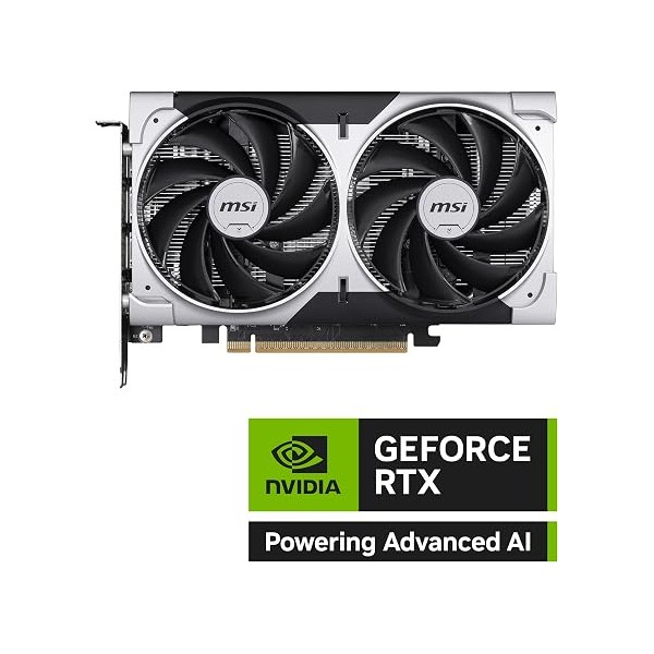 arjeta Gráfica MSI GeForce RTX 5050 VENTUS 2X OC 8GB GDDR6 128-bit (G5050-8V2C)